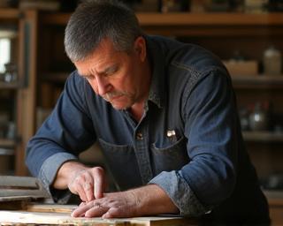 Craftsman at work